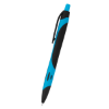 Two-Tone Sleek Write Rubberized Pens Black/Light Blue