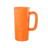 14 Oz. Plastic Steins Neon Orange