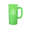 22 Oz. Plastic Steins Neon Green