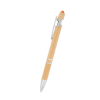 Tropical Bamboo Incline Pens With Stylus Orange