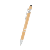 Tropical Bamboo Incline Pens With Stylus Black