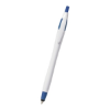 Dart Pen With Stylus White/Blue Trim