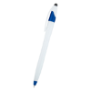 Dart Stylus Pen Metallic White/Blue Trim
