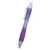 Rio Gel Pen With Contoured Rubber Grip Translucent Purple