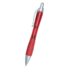 Rio Gel Pen With Contoured Rubber Grip Translucent Red