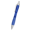 Rio Gel Pen With Contoured Rubber Grip Translucent Blue