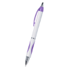 Sassy Pen White/Purple Trim