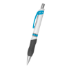 Campus Pen White/Light Blue Trim