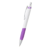 Crackle Pen White/Purple Accents