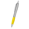 Satin Pen Silver/Yellow Grip