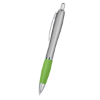 Satin Pen Silver/Lime Green Grip