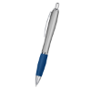 Satin Pen Silver/Blue Grip
