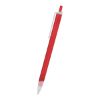 Slim Click Translucent Pen Frosted Red/Frosted White Trim