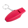 Oscen LED Whistle Keychain Red