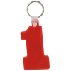 Soft Number One Keytags Red