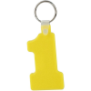 Soft Number One Keytags Yellow