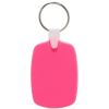 Soft Oval Keytags Neon Pink