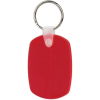 Soft Oval Keytags Translucent Red