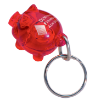 The Bank'r Keytag Translucent Red