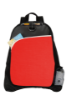  Multi-Function Backpack Black/Red