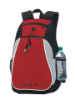 PeeWee Backpack Red/Gray Accent