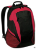 Turtle 15" Laptop Backpack Black/Red Trim