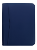 Arrow Zippered Padfolio Navy Blue