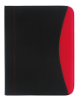 Non-Woven Curve Padfolio Black/Red