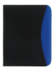 Non-Woven Curve Padfolio Black/Blue
