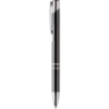 Sonata Glass Pens Black/Silver Accents