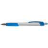 Harper S Pens Silver/Light Blue Trim