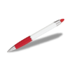 Paper Mate Element White Barrel Ballpoint Pens Red