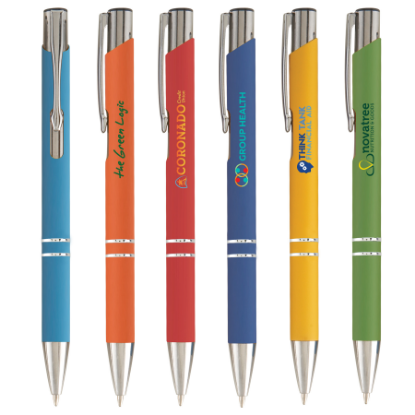 Tres-Chic Softy+ Pen - Full-Color Metal Pen Tres-Chic Softy+ Pen - Full-Color Metal Pen