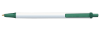 BIC® Ecolutions® Round Stic® Pen White/Forest Green Trim
