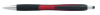 Metallic Pattern Grip Stylus Red