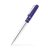Twist Action Aluminum Ballpoint Pen w/Chrome Barrel Dark Purple