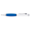 Boreas-I Ballpoint  Pens (Parker Style Refill) Satin Silver/Blue Grip
