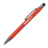 Bowie Softy w/Stylus - Full Color Metal Pen Orange