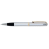 Edda Chrome Ballpoint Pens Black Grip