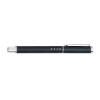 Matte Rollerpoint Pens Black/Silver Accents