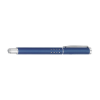 Matte Rollerpoint Pens Blue/Silver Accents