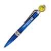 Spinner Full Color Pens Translucent Blue/Smiley Face