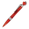 Spinner Full Color Pens Translucent Red/Heart
