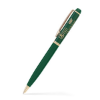 Twist Action Pen w/ Glisten Enamel Coated Barrel Glisten Green