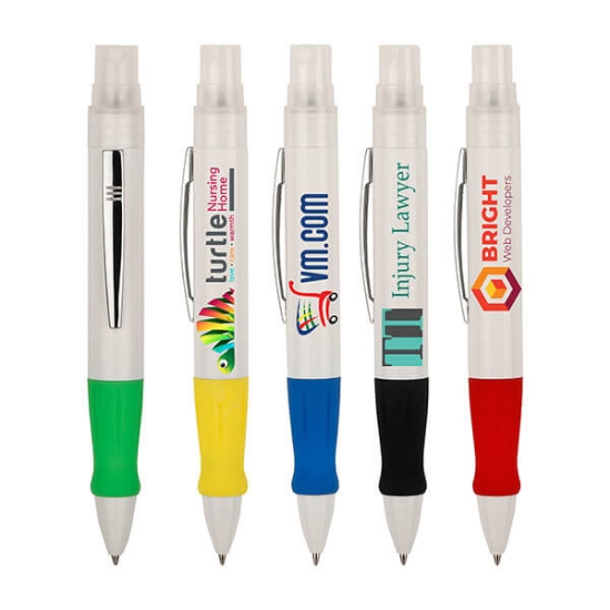 Full Color Pen Hand Sanitizer Combo