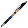 Elite Slim Pens w/Stylus - Full Color Black Trim