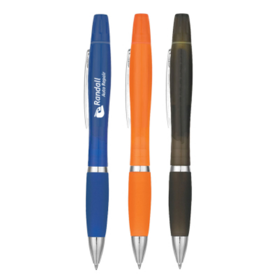 Twin-Write Pens & Highlighter With Antimicrobial Additive