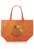 Budget Non-Woven Shopper Tote Bags Orange