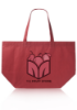 Budget Non-Woven Shopper Tote Bags Red