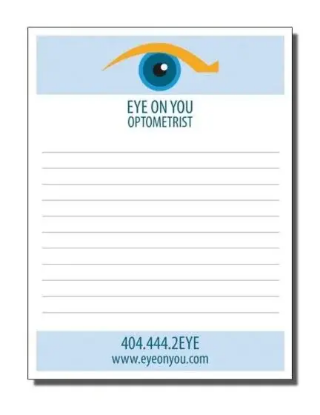 4 ¼" x 5 ½" Notepads - 50 Sheets 4 ¼" x 5 ½" Notepads - 50 Sheets